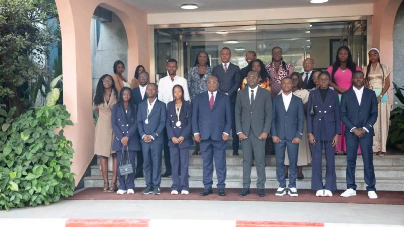 LA SNPC CÉLÈBRE LES MÉDAILLÉS CONGOLAIS DES OLYMPIADES PANAFRICAINES DE MATHÉMATIQUES 2026